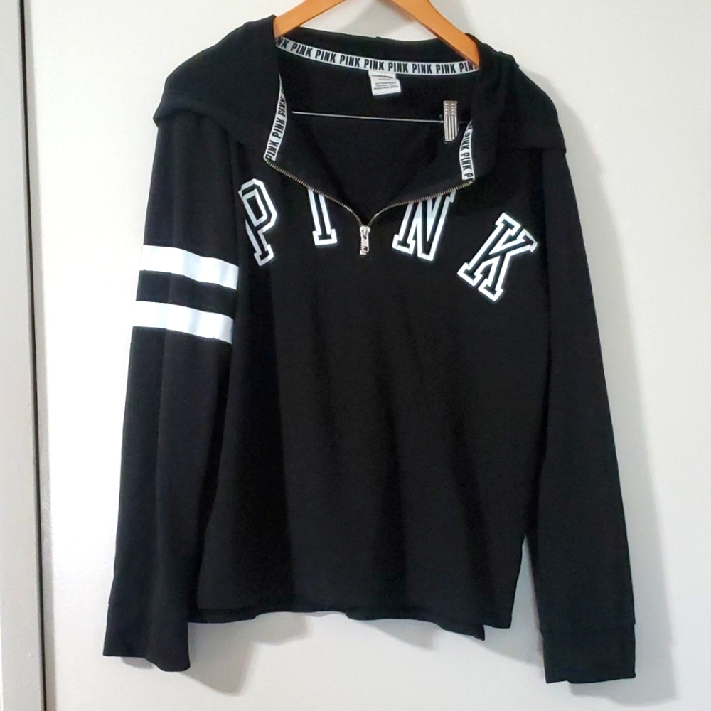 VS pink hoodie sz M